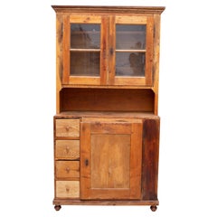 19th Century Late Biedermeier Farmhouse Softwood Buffet