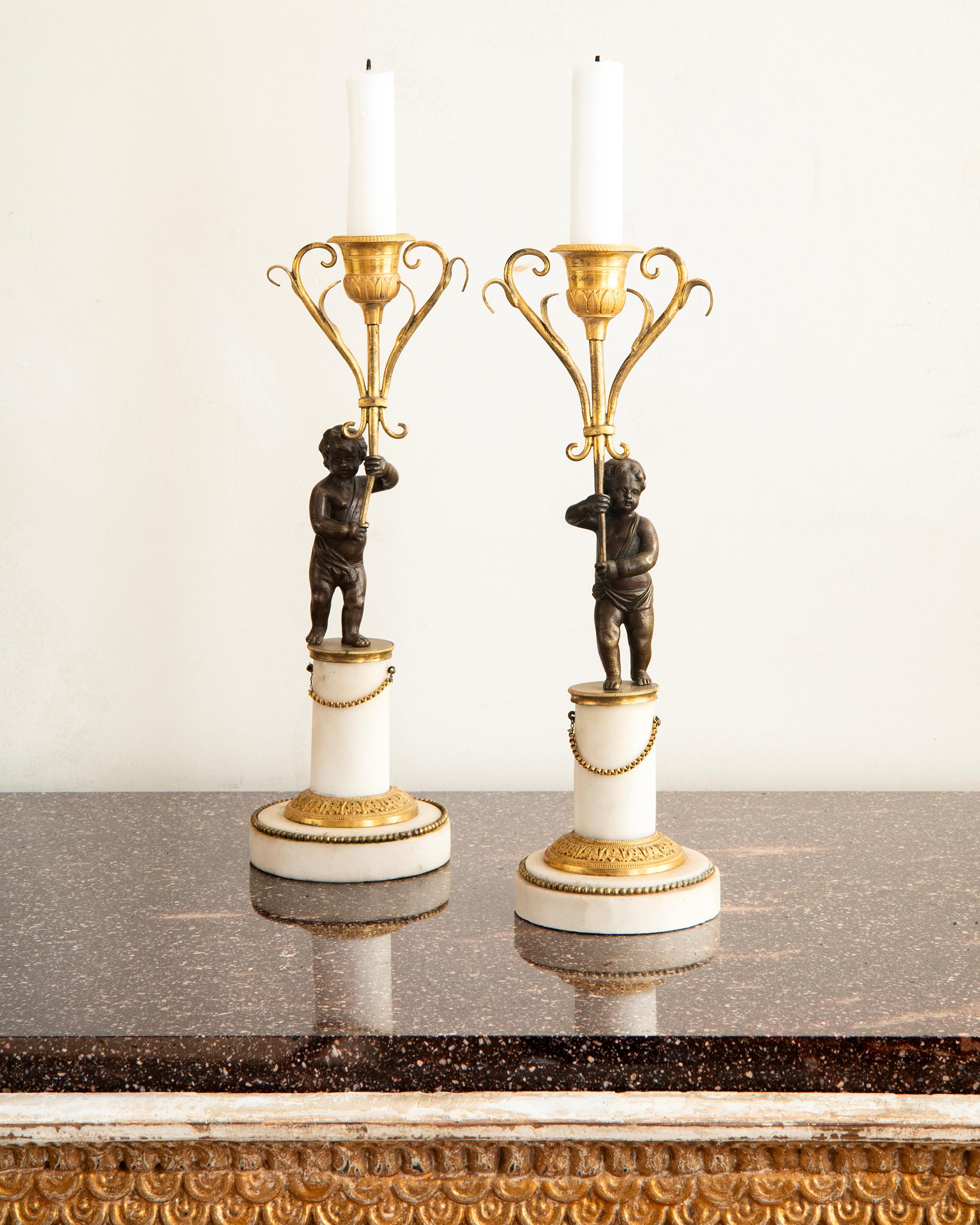 Gustavien Chandeliers de la fin de la période gustavienne du 19e siècle en vente