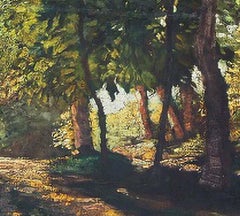 19th Century Late Romantic Painting