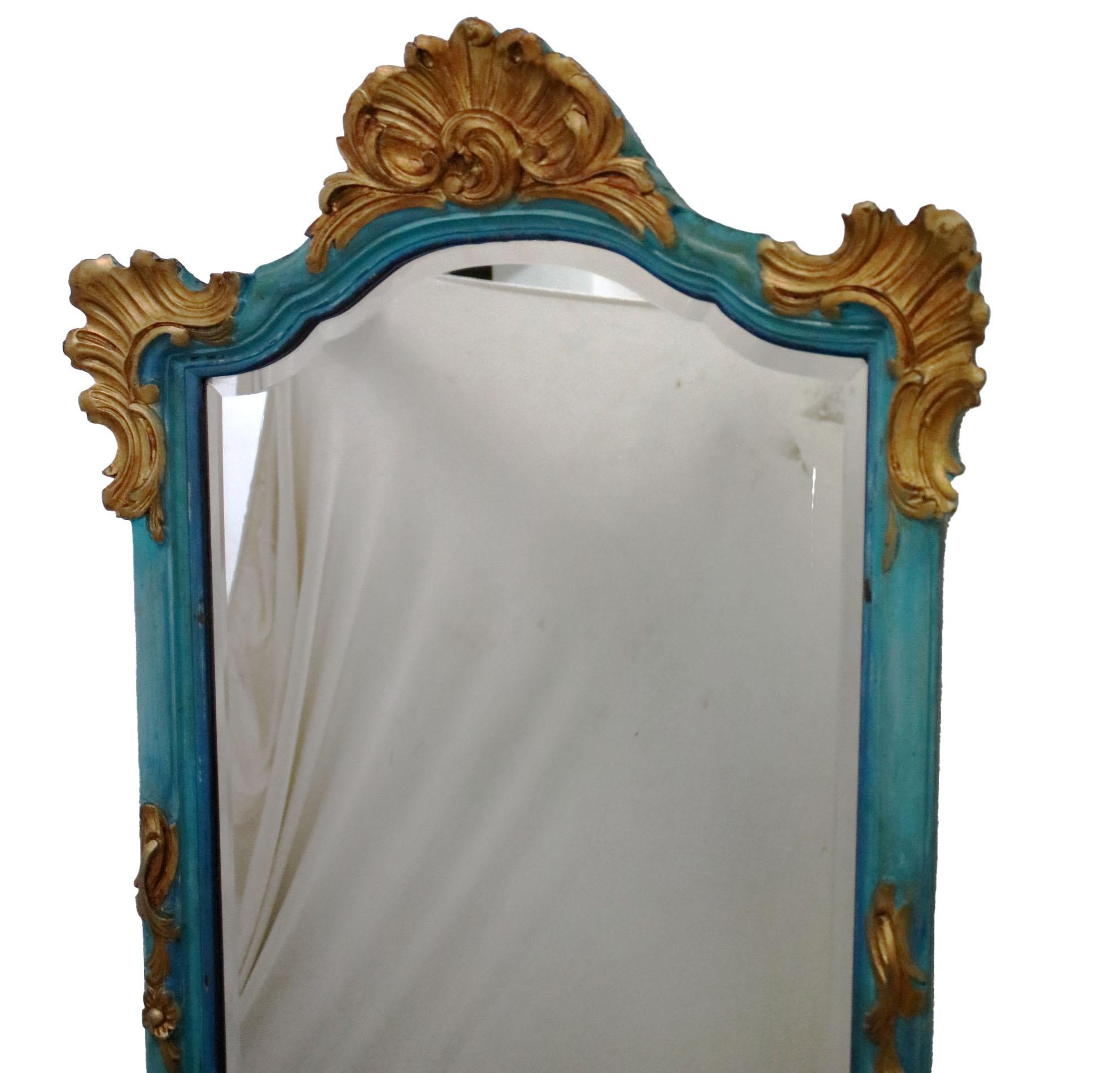 Fin du XIXe siècle 19ème siècle Table console avec miroir de la fin de l'époque victorienne en vente