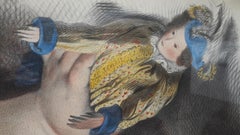 19th Century, Late Victorian, Lithoraphy of a Baby