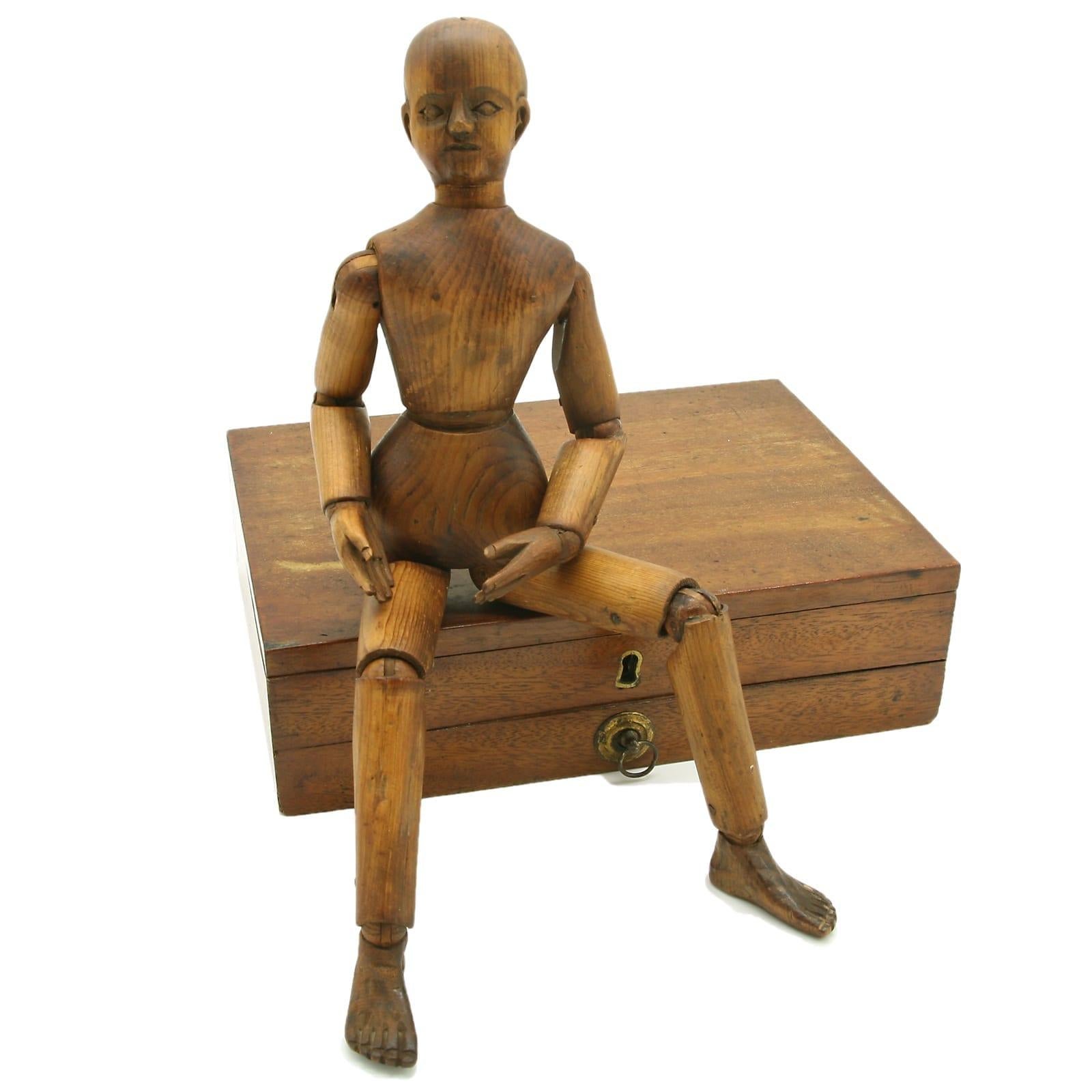 19th Century Lay Figure Mannequin c 1840 For Sale