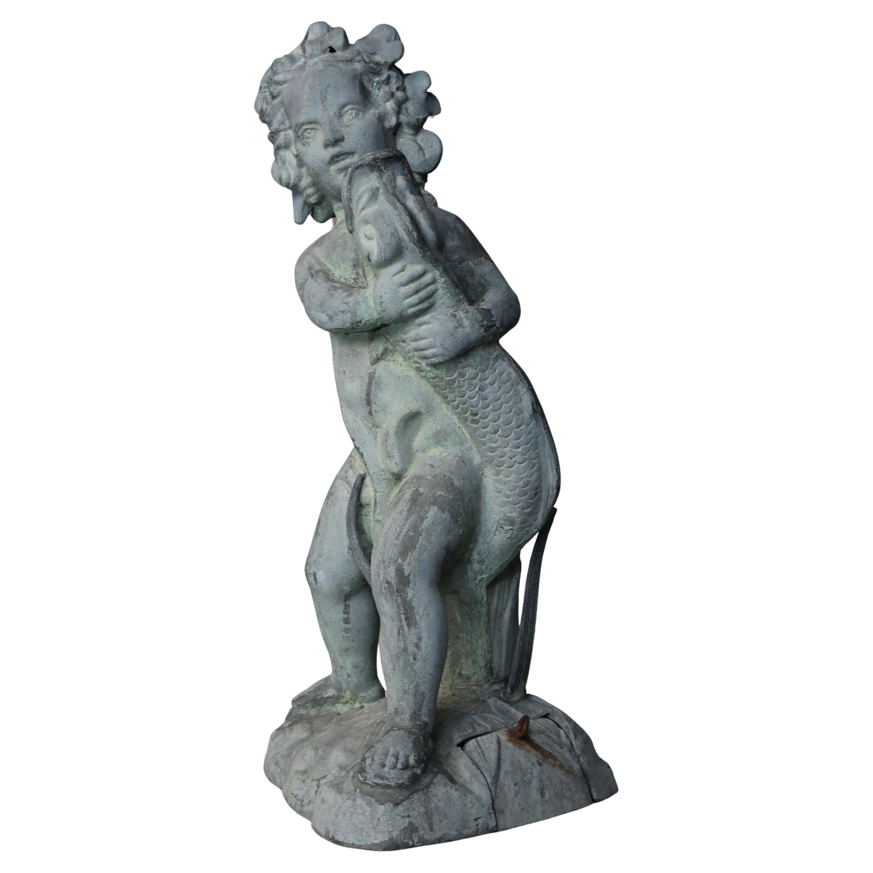 19th century Lead Fountain For Sale