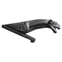 19th Century Lead Gargoyle Architectural Fragment