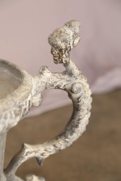 Urna de plomo del siglo XIX