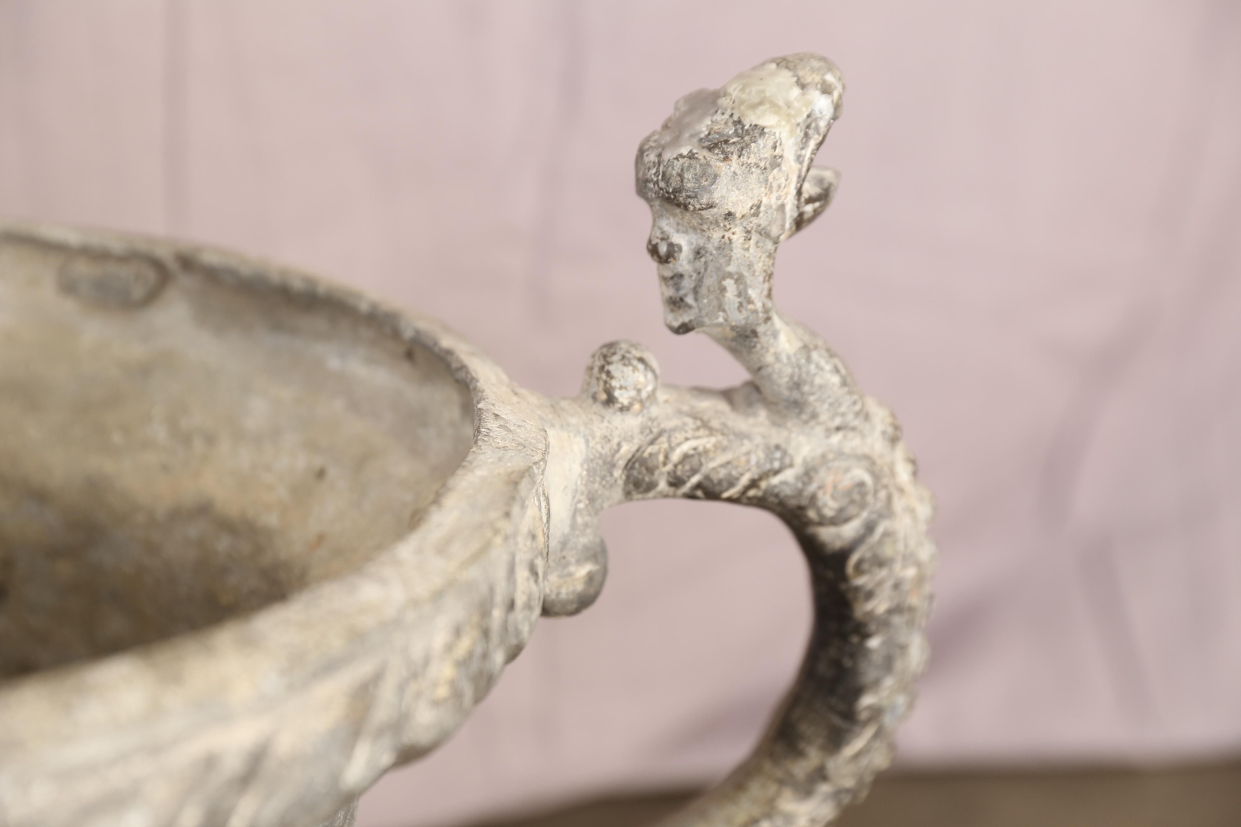 19th Century Lead Urn 3