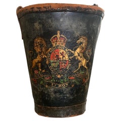 Antique 19th Century Leather Fire Bucket