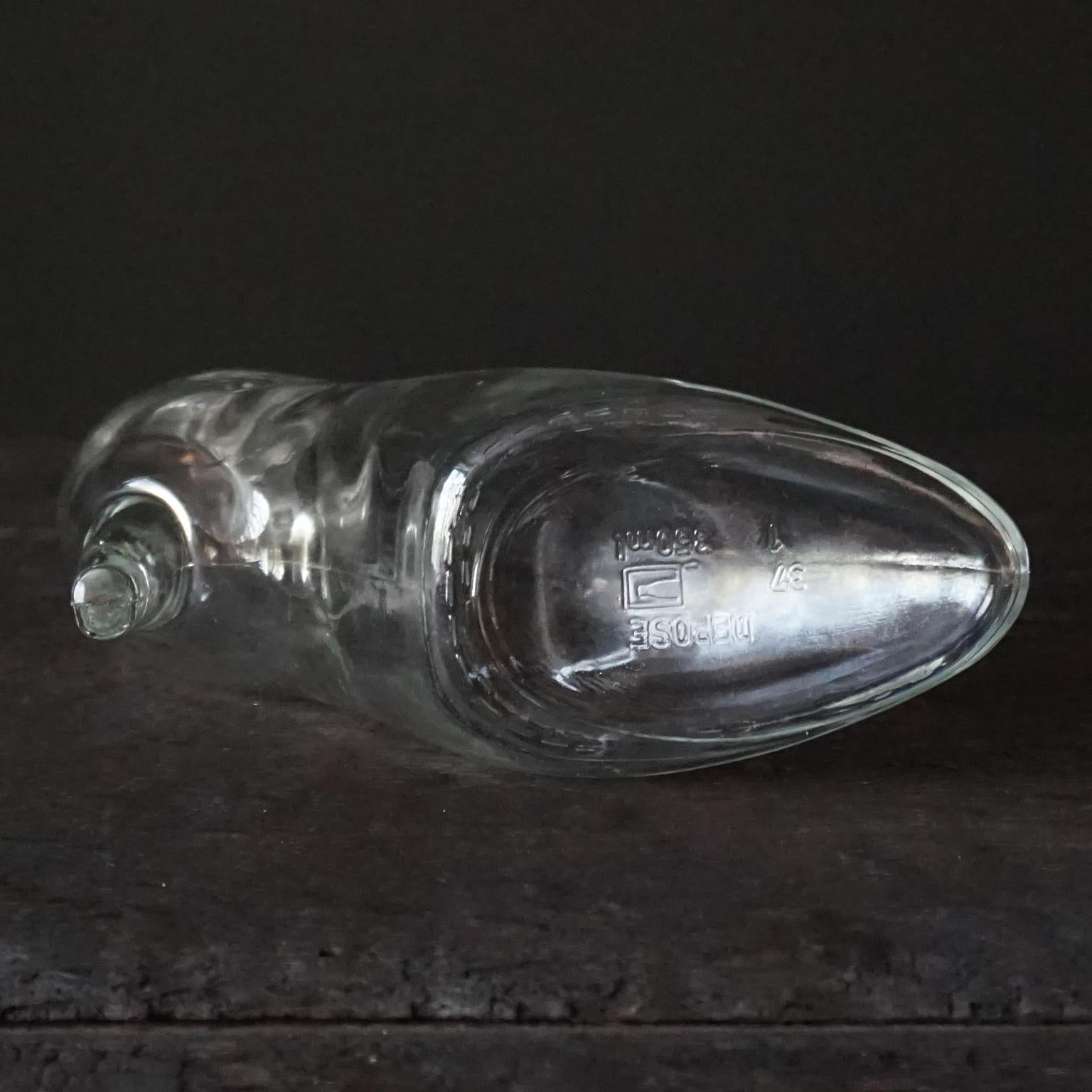 19. Jahrhundert Legras&Cie und Vintage Glasstiefel mit hohem Absatz Schuhflasche Kollektion im Angebot 2