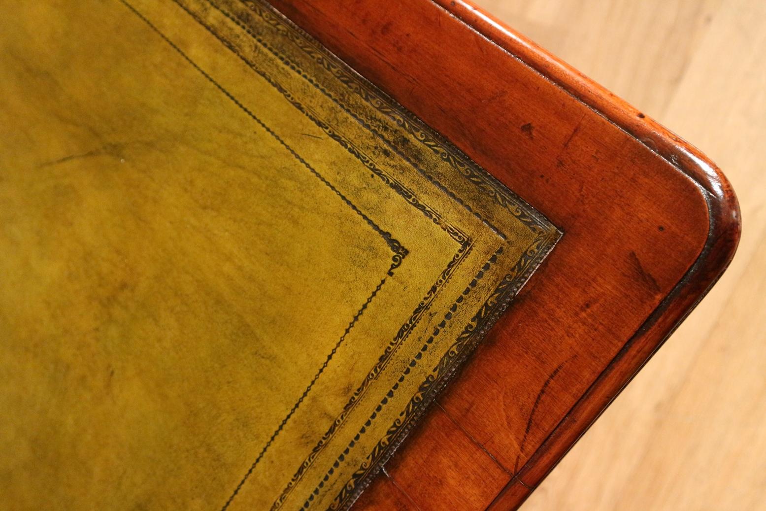 Mahogany 19th Century Library Table