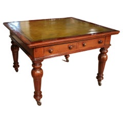 19th Century Library Table