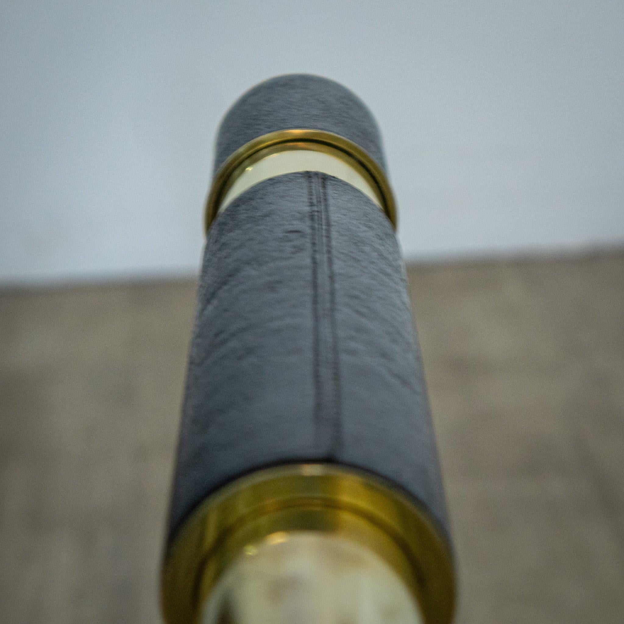 Brass 19th Century Library Telescope For Sale