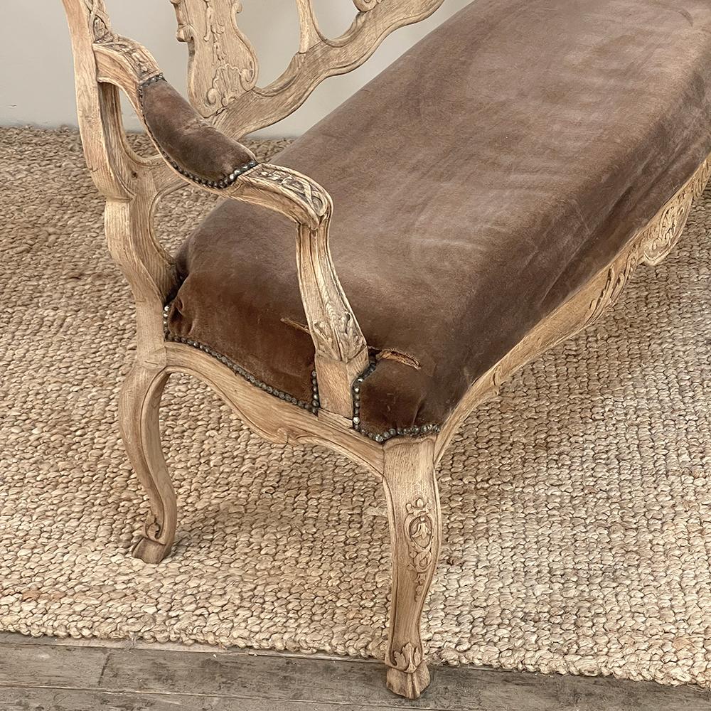 Canape-Sessel, Französisch Louis XIV.-Stil, 19. Jahrhundert im Angebot 5