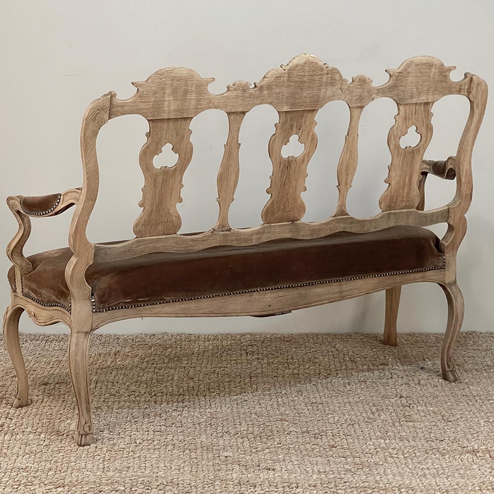 19th Century Liegoise Louis XIV Canape ~ Settee For Sale 12