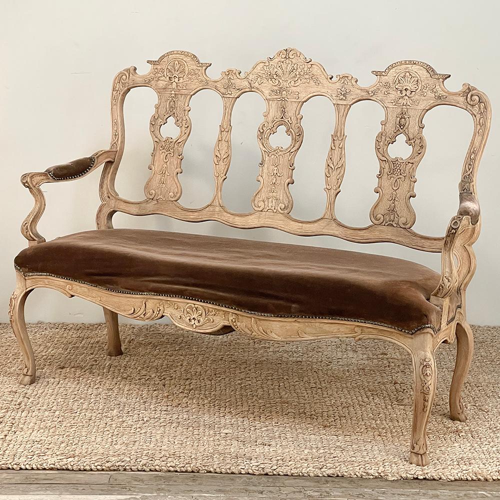 Canape-Sessel, Französisch Louis XIV.-Stil, 19. Jahrhundert (Belgisch) im Angebot
