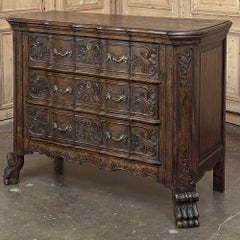 Commode Liegoise Louis XIV du 19ème siècle ~ Commode à tiroirs