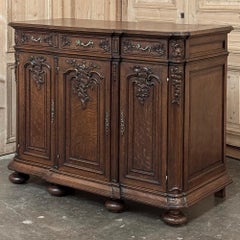 19th Century Liegoise Louis XIV Three Door Buffet