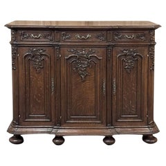 19th Century Liegoise Louis XIV Three Door Buffet