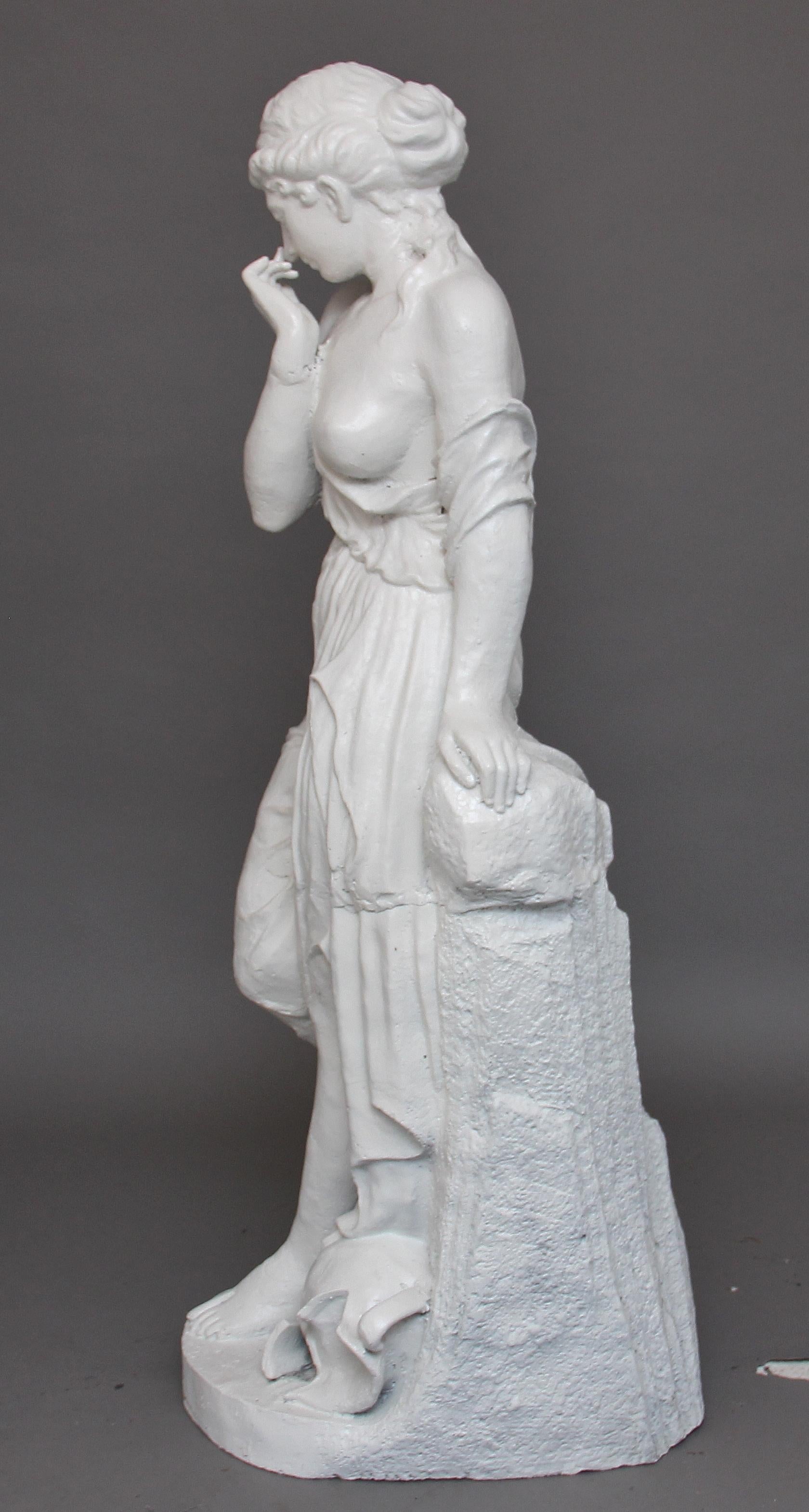 Moulage Statue en fonte grandeur nature du 19e siècle en vente