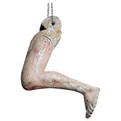 19th Century Life-Size Corpus Christi Figure Leg