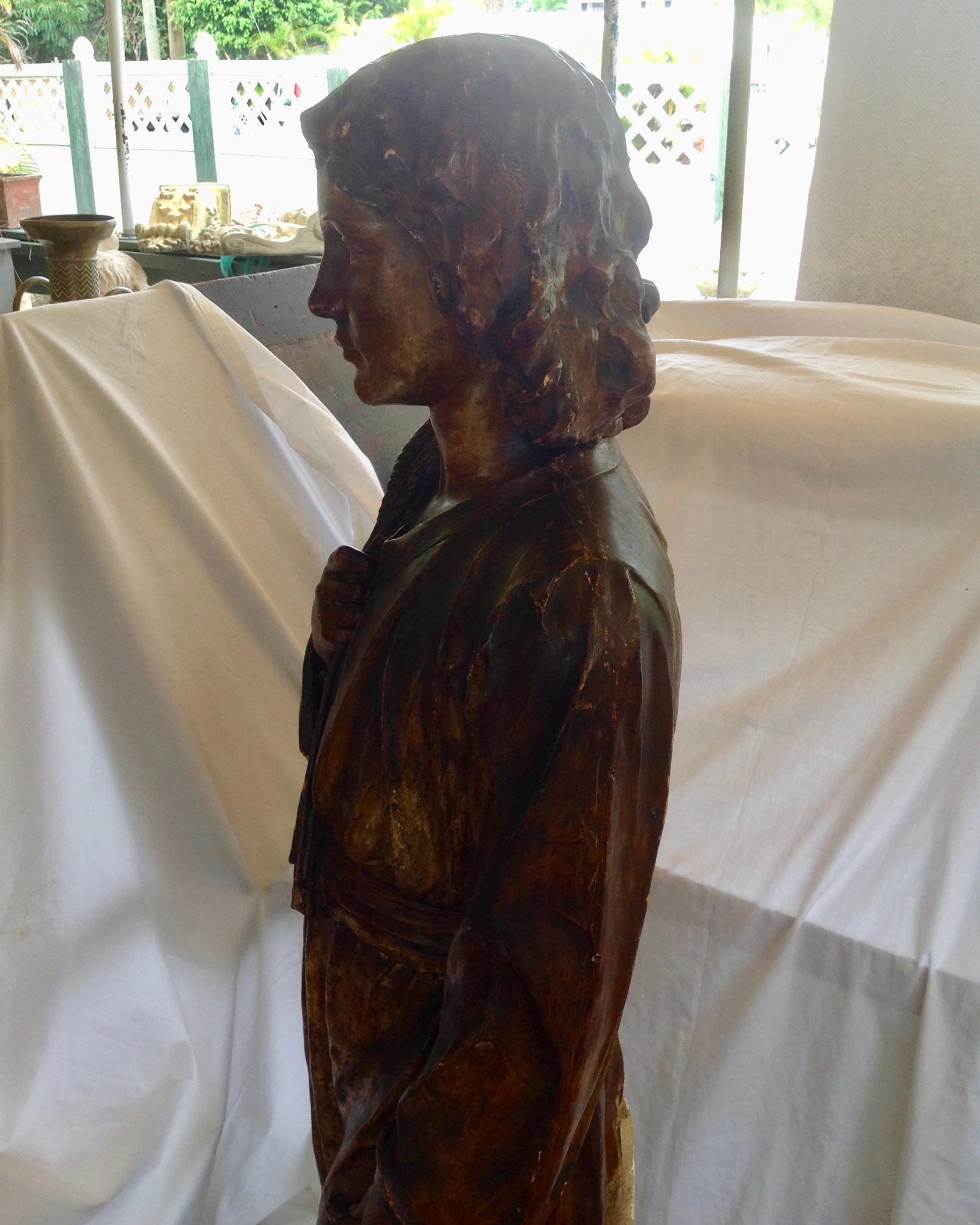 19th Century Life Size French Maquette Sculpture 14