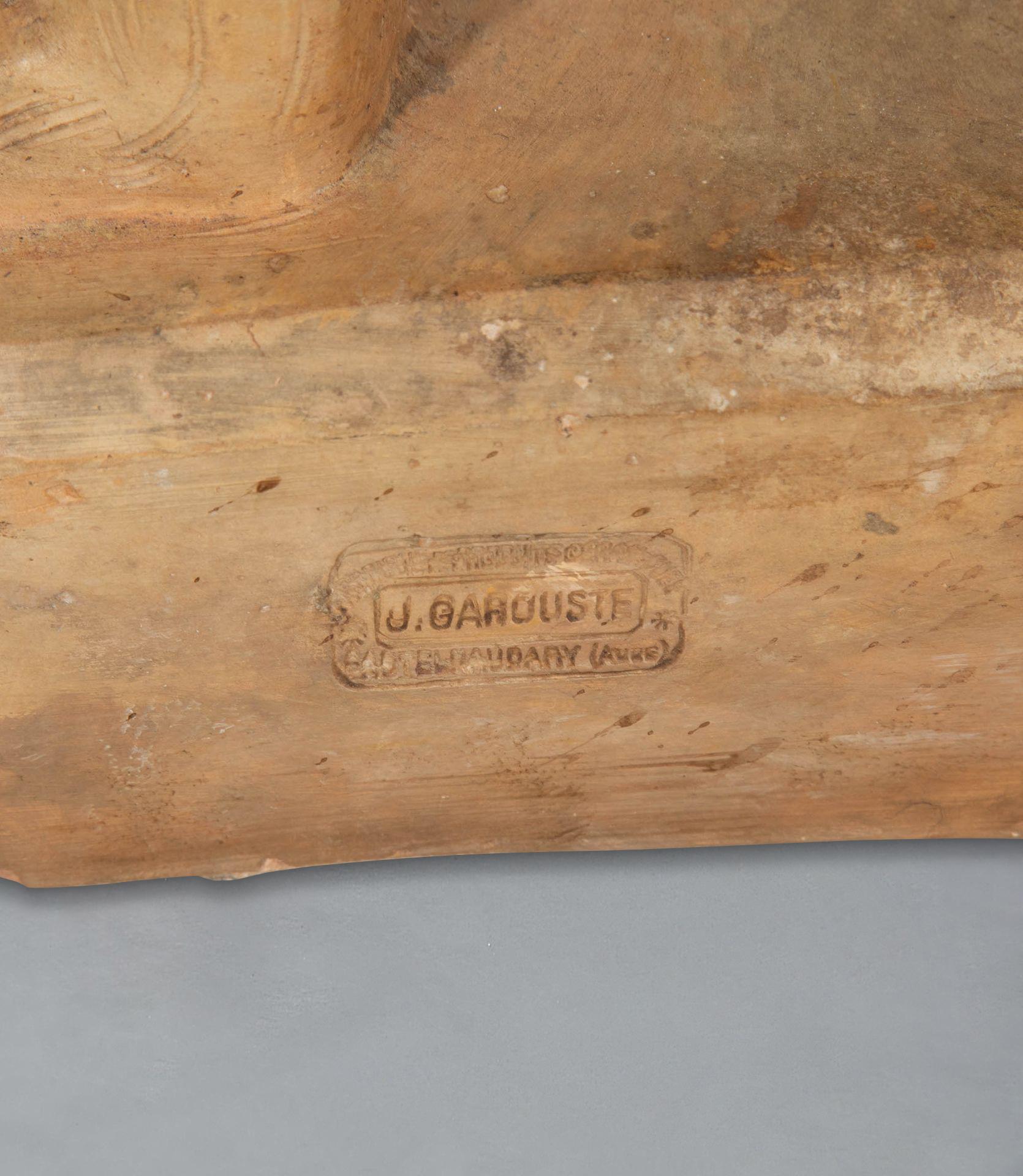 Cane di terracotta a grandezza naturale del XIX secolo in vendita 5