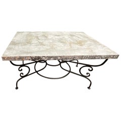 Antique 19th Century Limestone Table