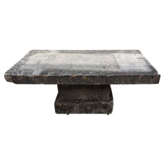 Antique 19th Century Limestone Table from France