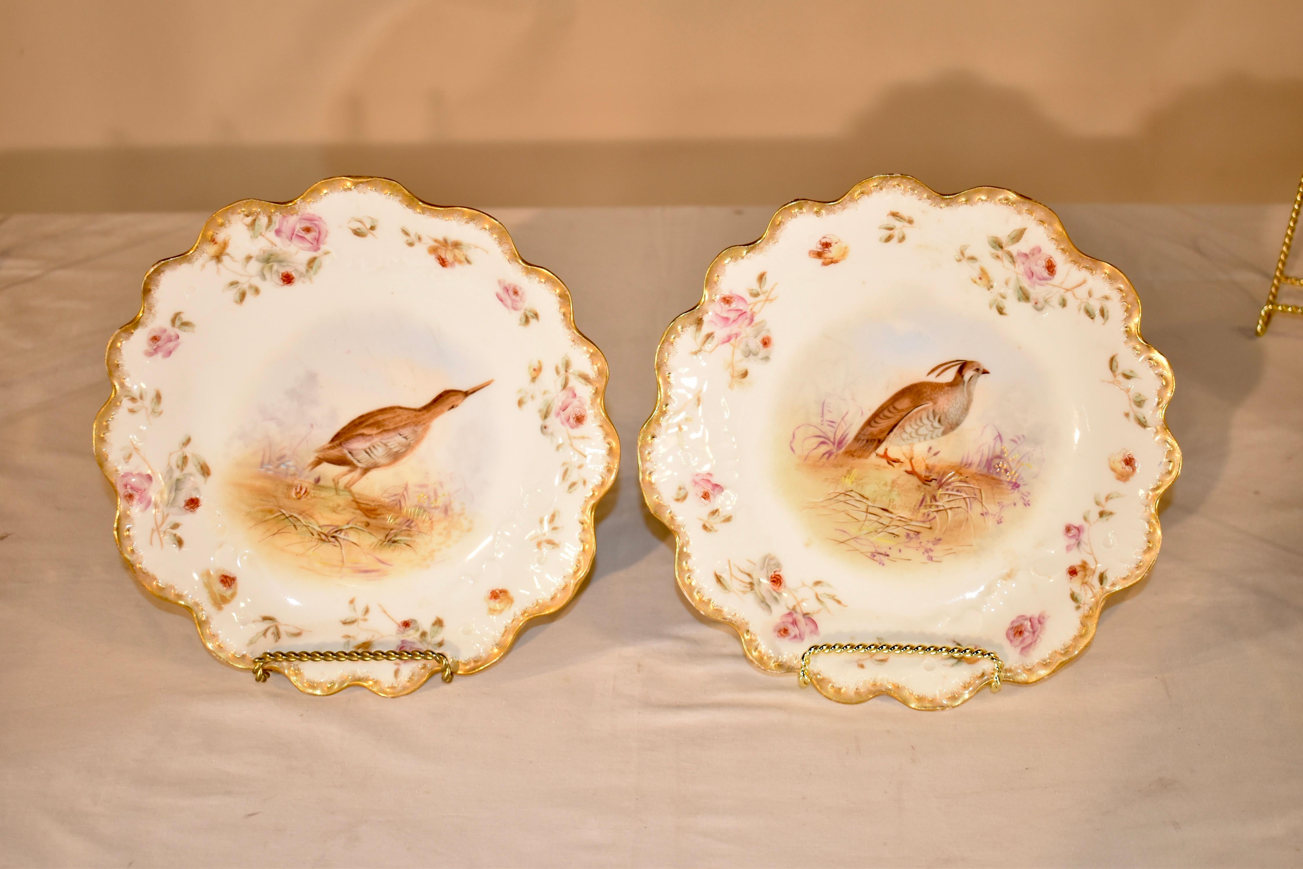 19th Century Limoges Game Bird Set For Sale 8