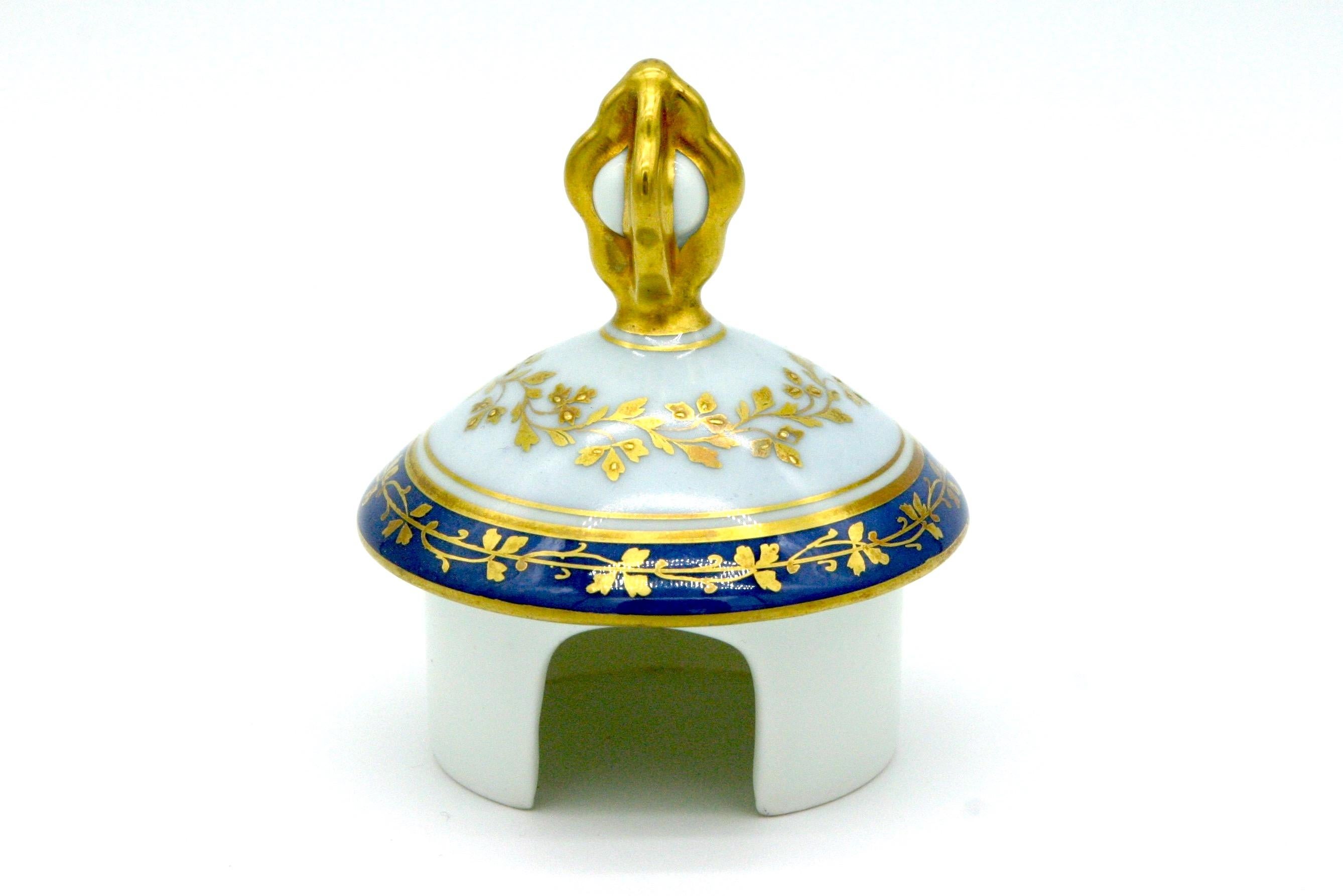 Vergoldetes Limoges-Porzellankrug-Set aus dem 19. Jahrhundert im Angebot 5