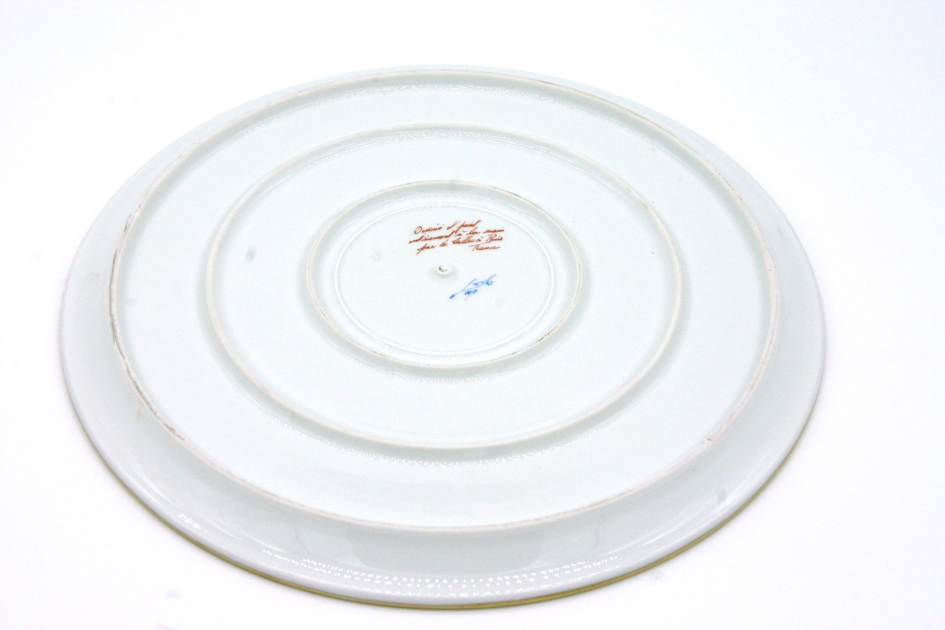Set de pichets en porcelaine dorée de Limoges du 19ème siècle en vente 11