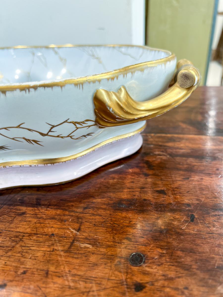 French 19th Century Limoges Serving Bowl For Sale