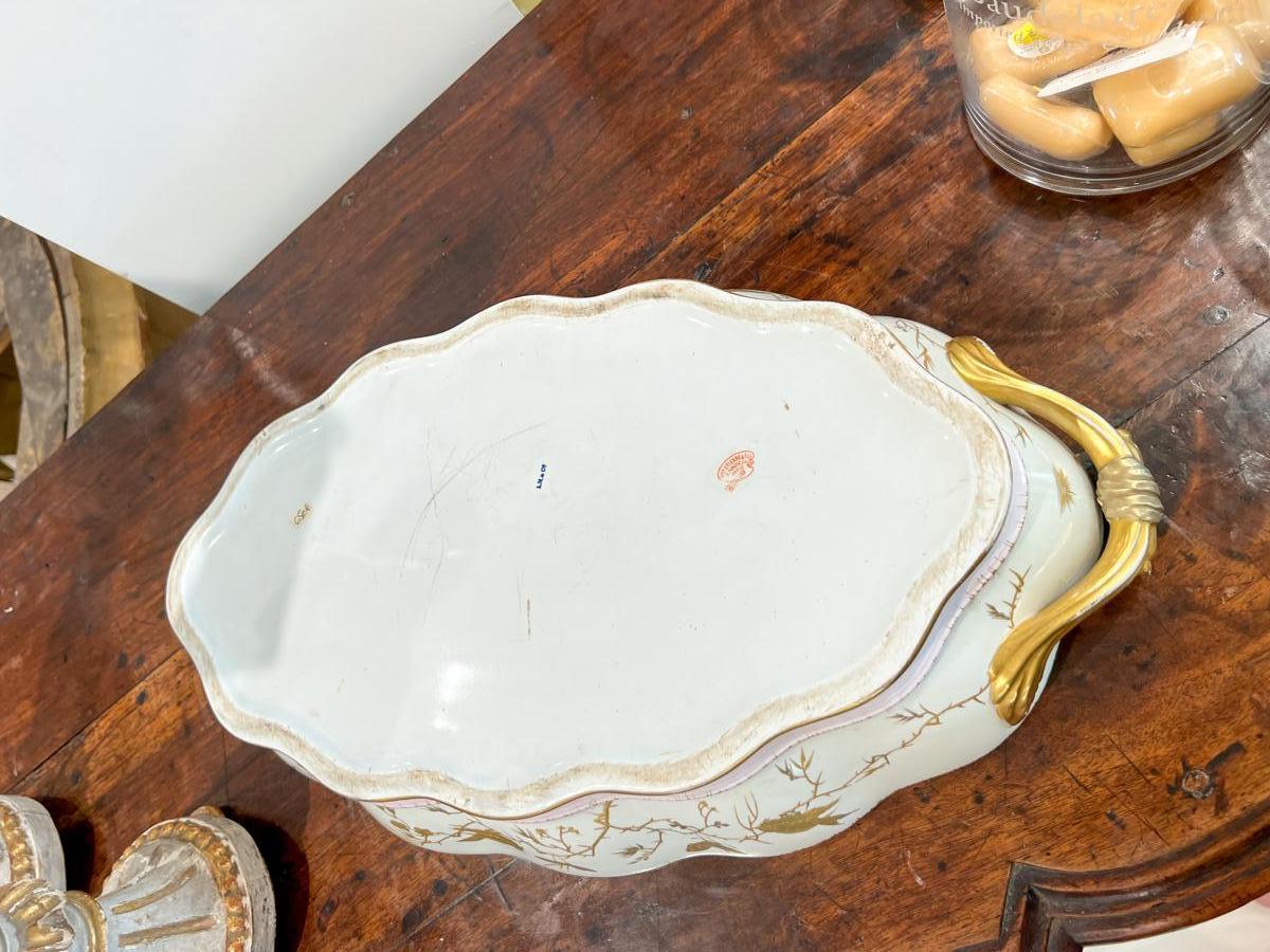 Plat de service de Limoges du 19ème siècle État moyen - En vente à New Orleans, LA