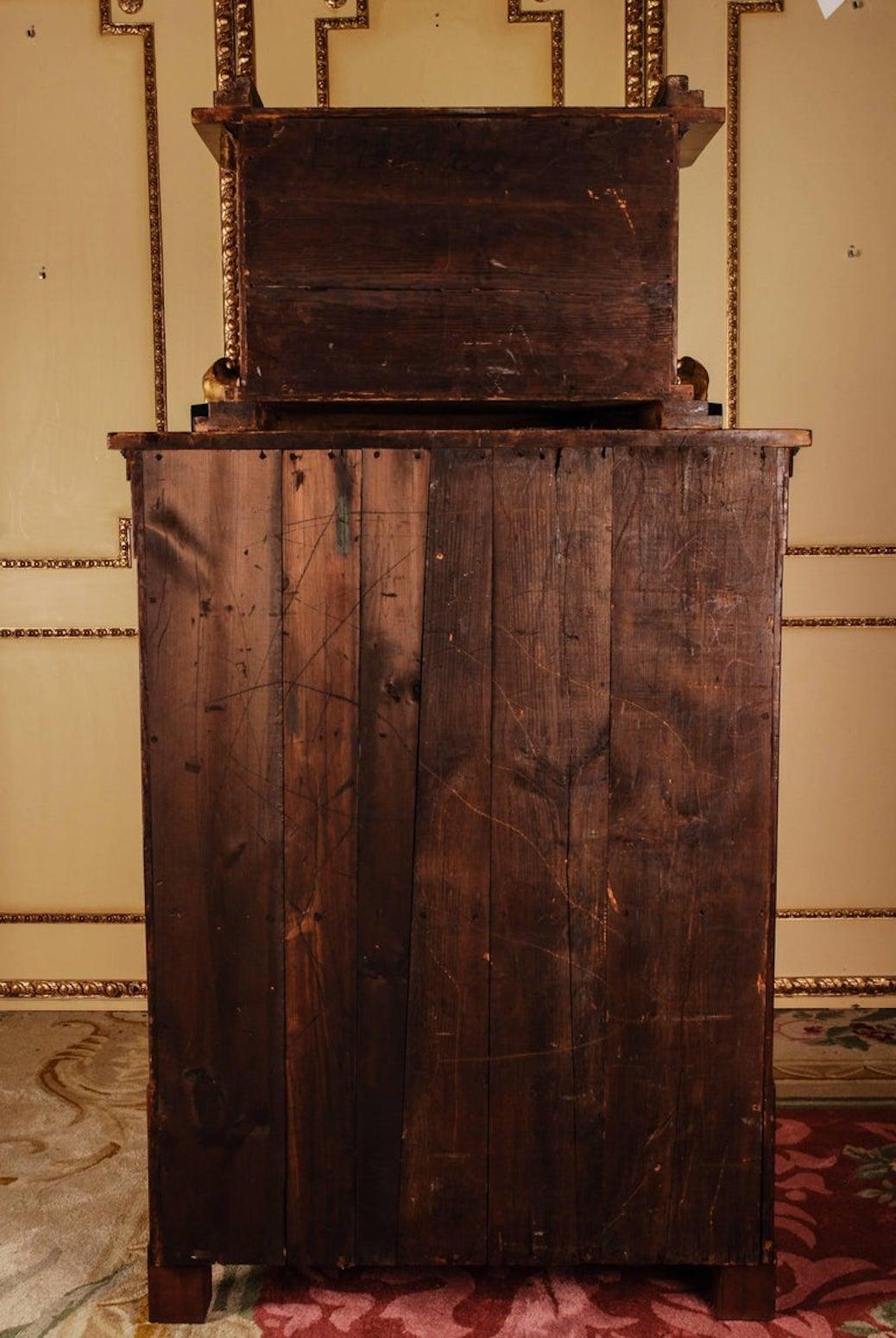 19th Century Lion Secretary Empire Berlin For Sale 5