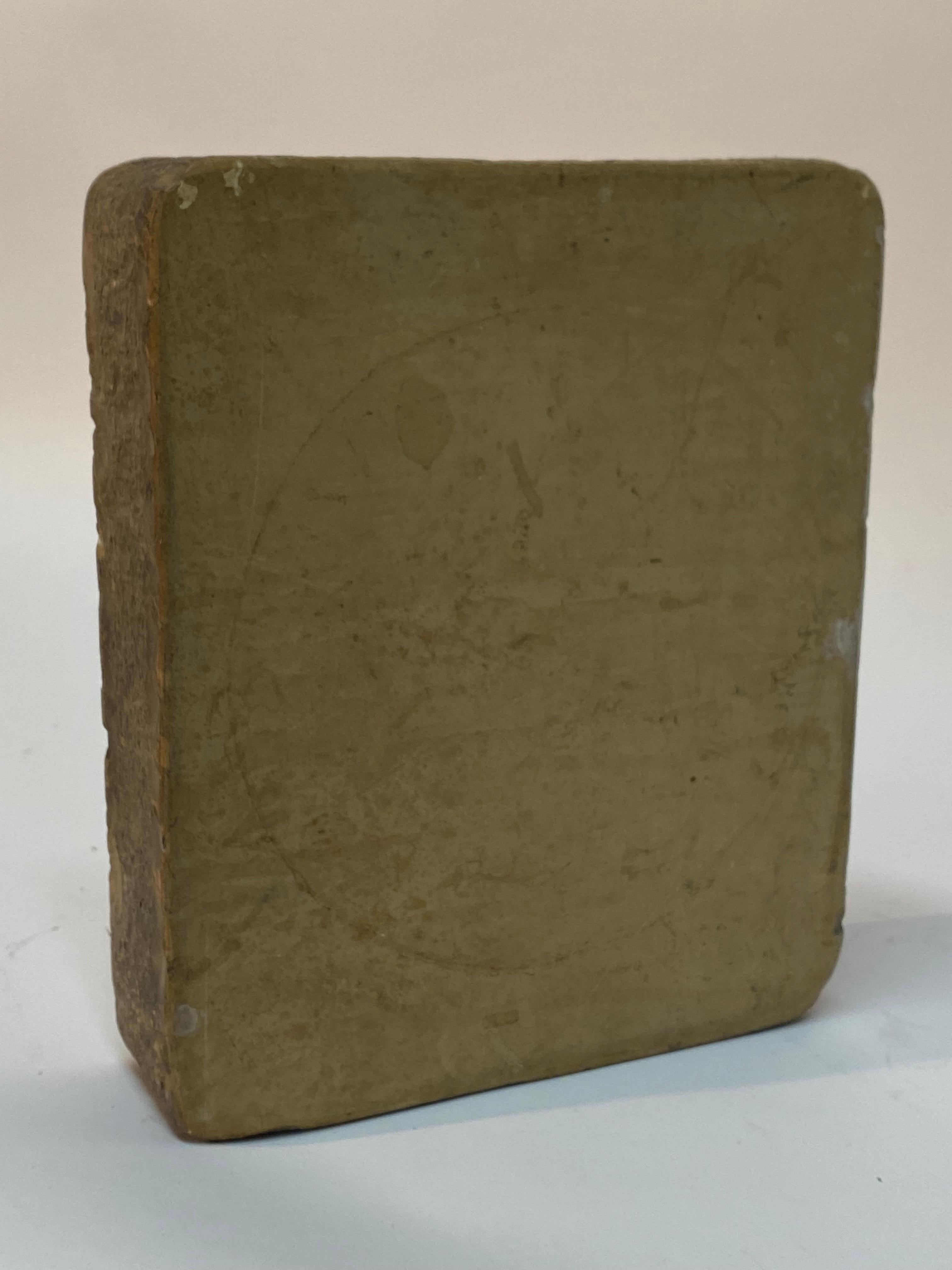 Unknown 19th Century Lithographer's Limestone For Sale