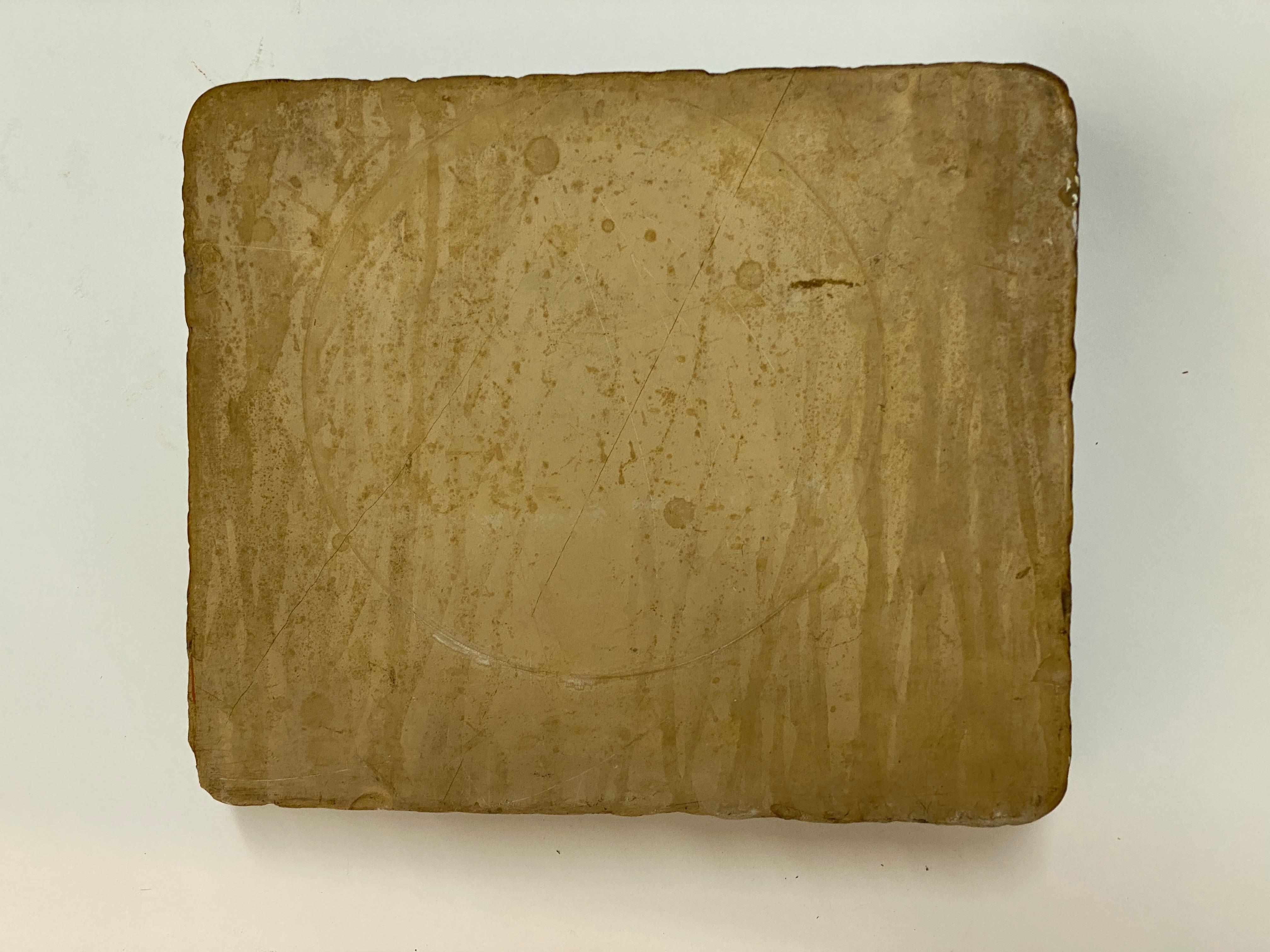 Lithografischen Kalkstein des 19. Jahrhunderts im Angebot 1
