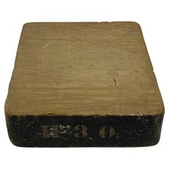Used 19th Century Lithographer's Limestone