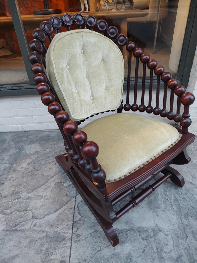 19th Century Lolly Platform Rocking Chair by George Hunzinger For Sale ...