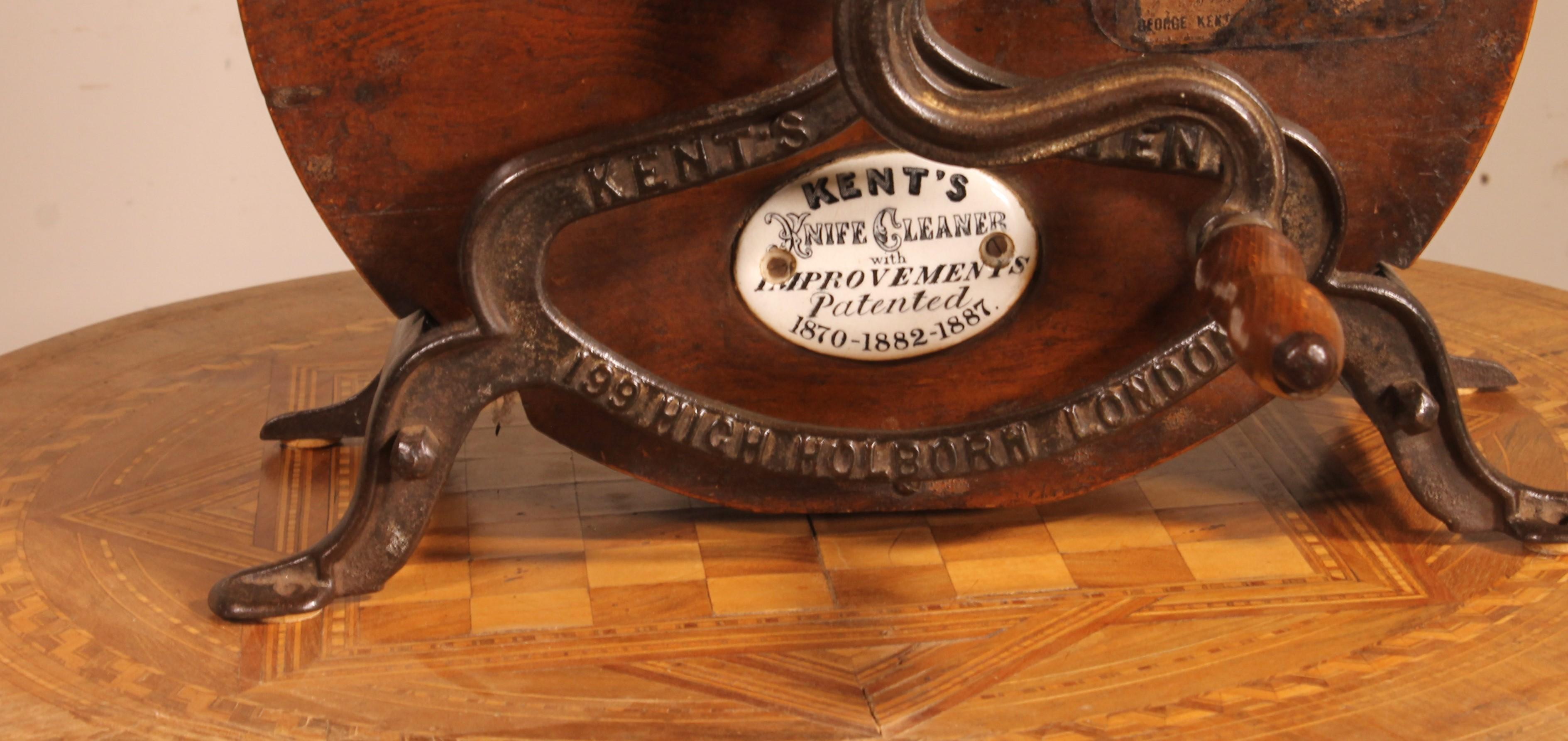 19th Century London Knife Sharpener and Cleaner For Sale at 1stDibs