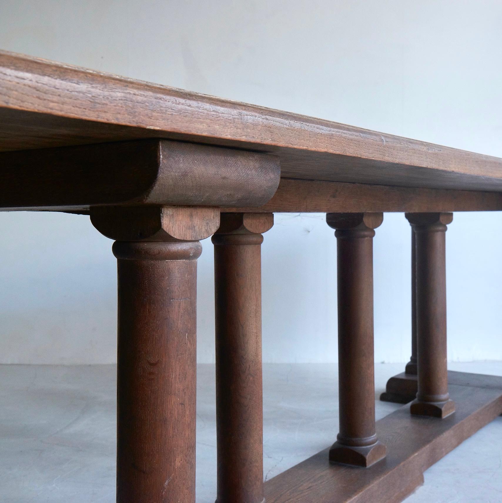 Unknown 19th Century Long Architectural Table For Sale