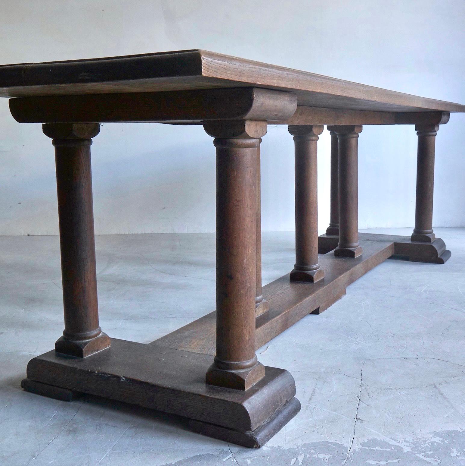 19th Century Long Architectural Table In Good Condition For Sale In Tetbury, GB