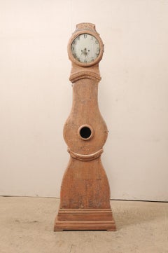 19th Century Long-Case Grandfather Clock, Sweden