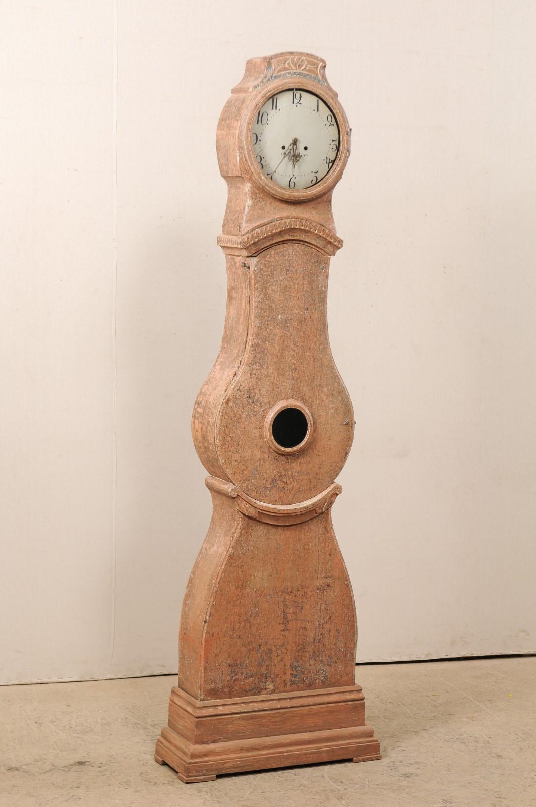Suédois Horloge grand-père du XIXe siècle, Suède en vente