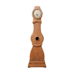 19th Century Long-Case Grandfather Clock, Sweden