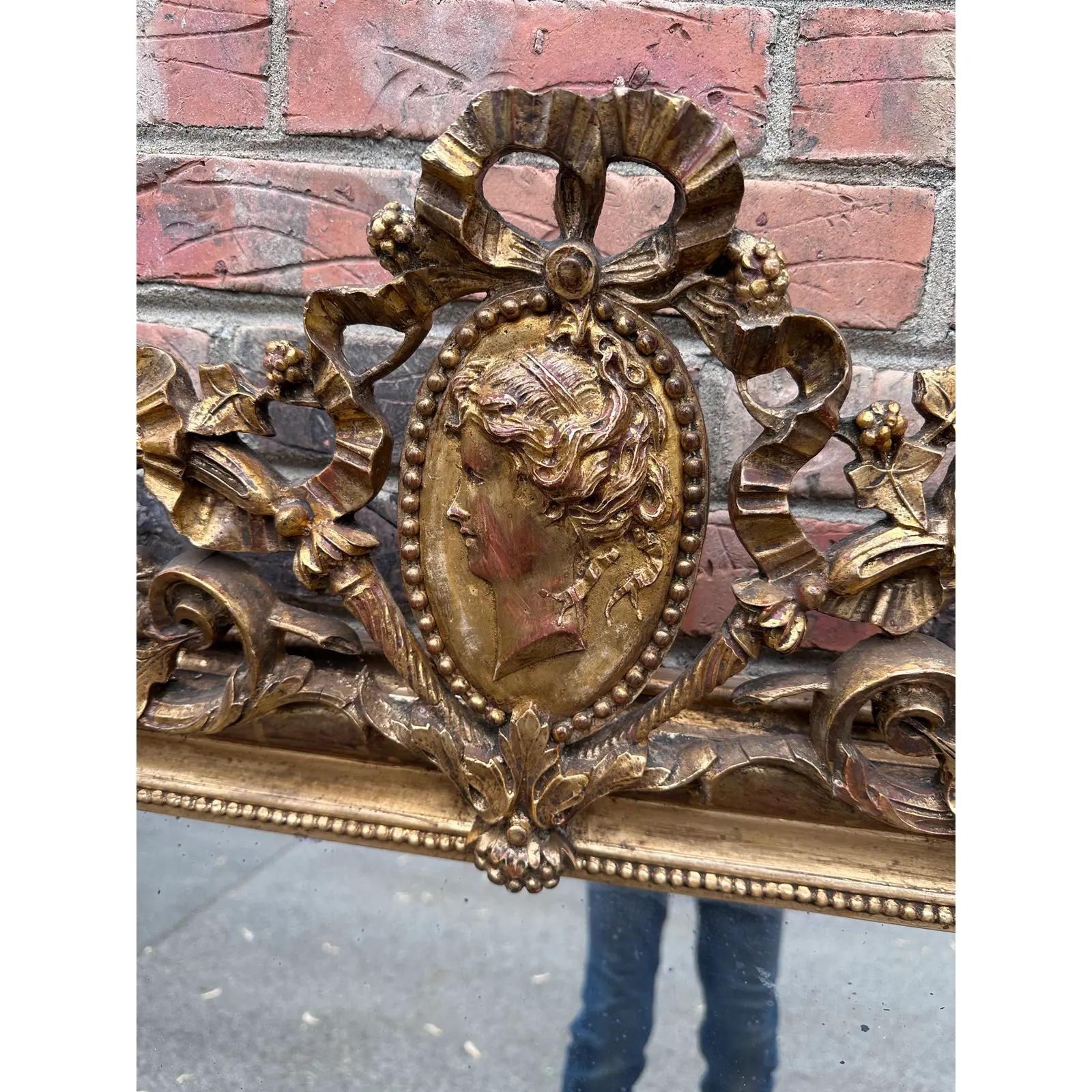 French 19th Century Louis Philip Mirror