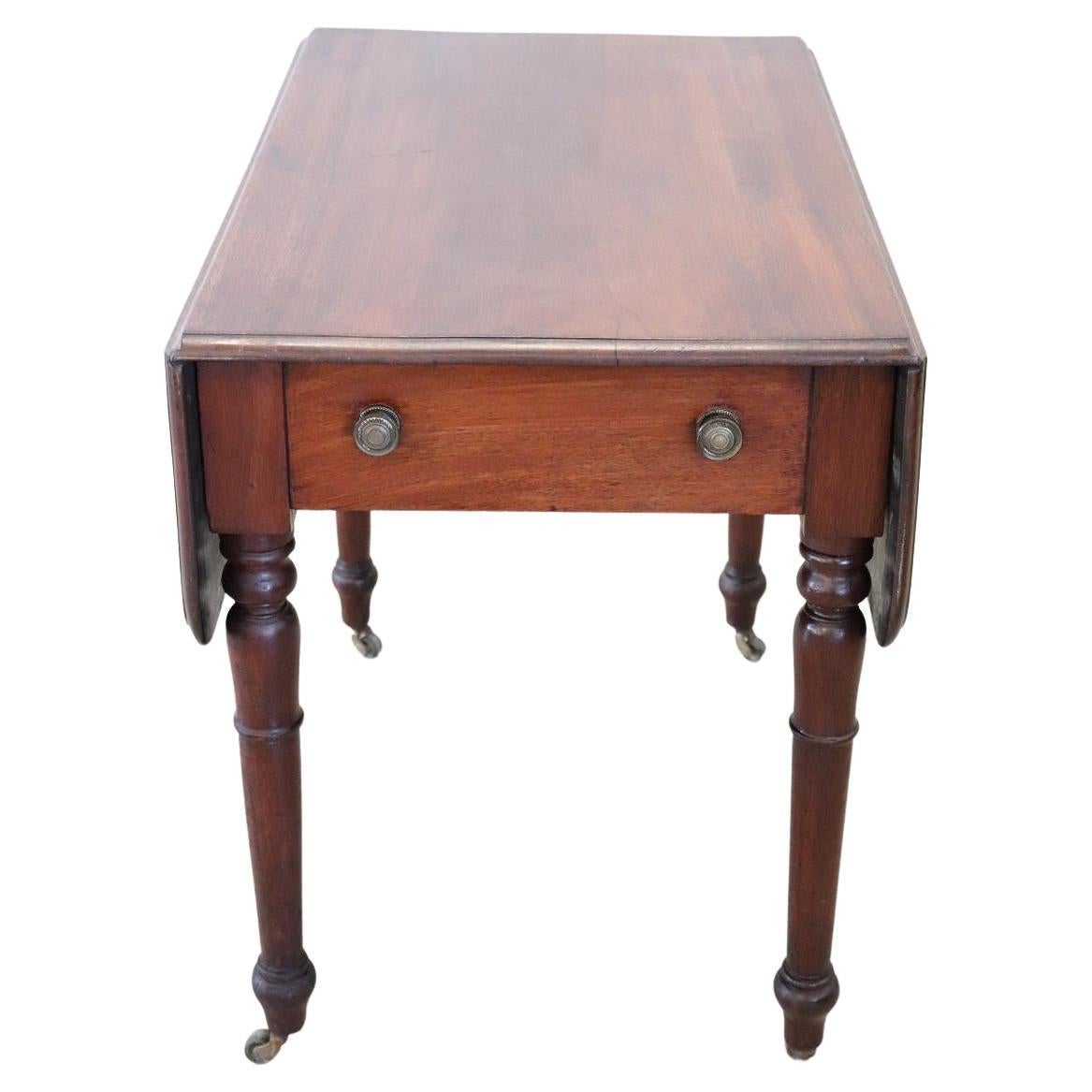 19th Century Louis Philippe Antique Tilt-Top Table For Sale