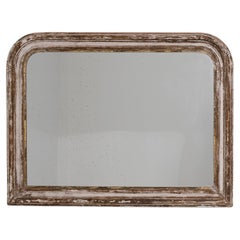 19th Century Louis Philippe Arched Mirror 