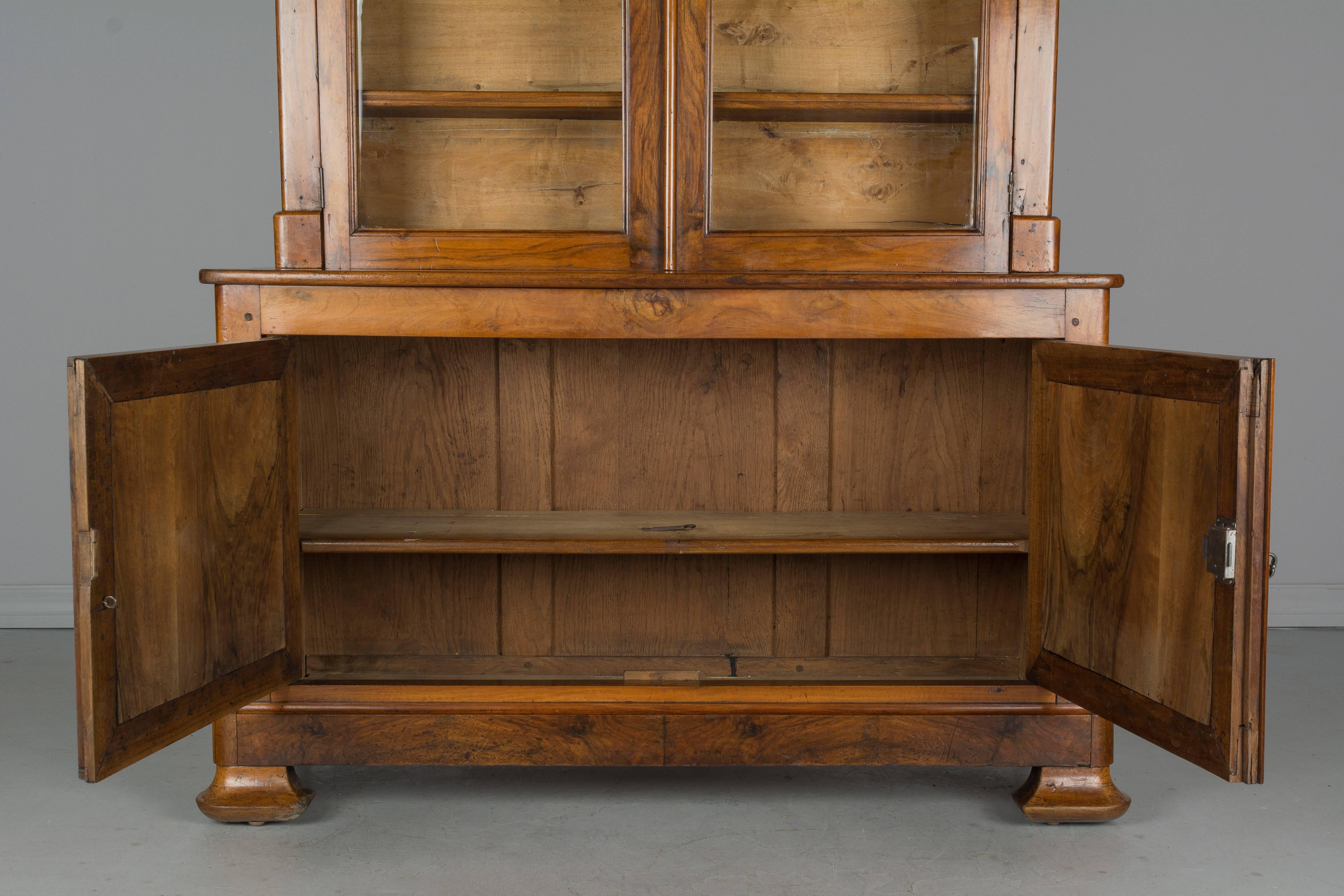 19th Century Louis Philippe Bibliotheque or Bookcase 2