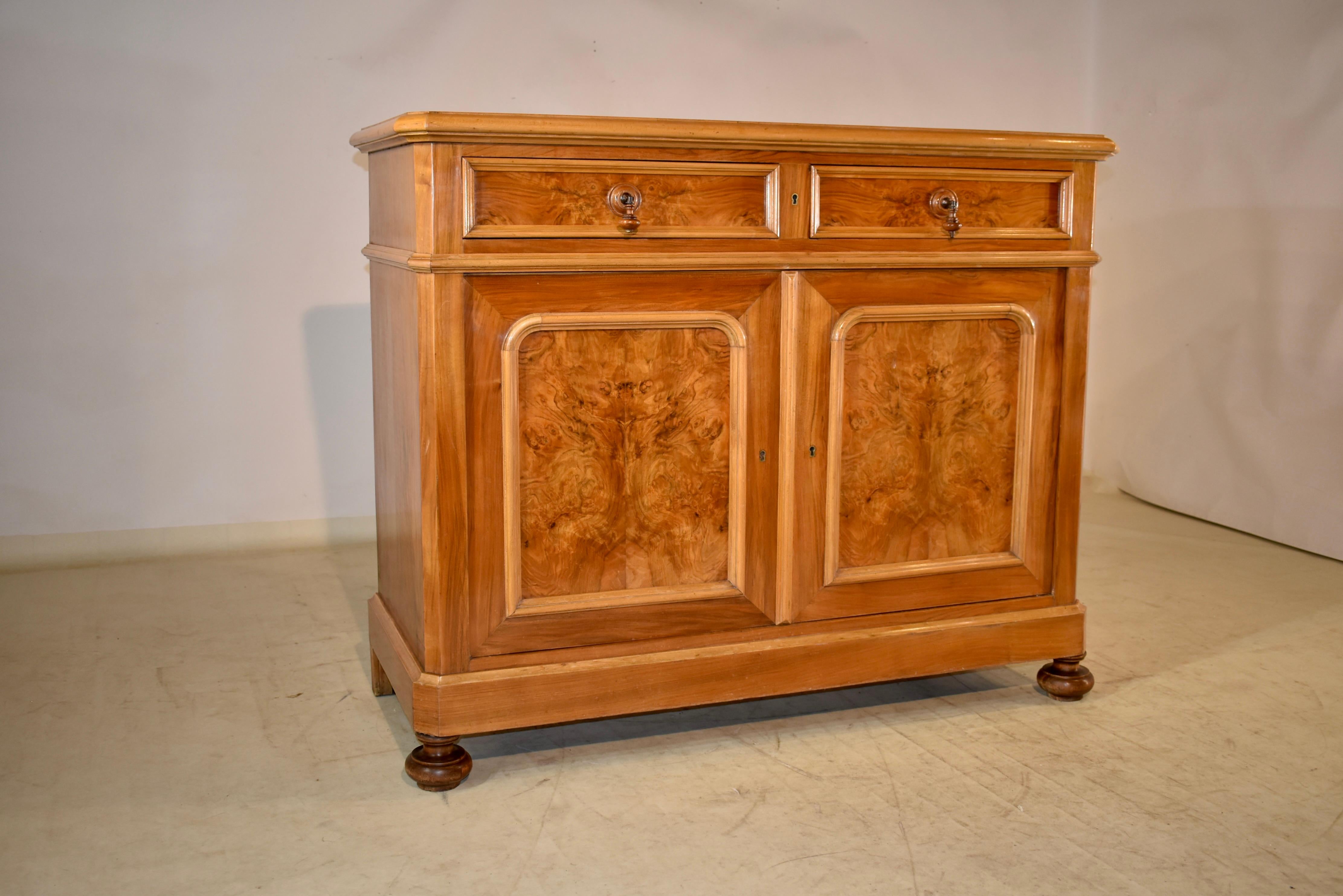 19th Century Louis Philippe Buffet In Good Condition For Sale In High Point, NC