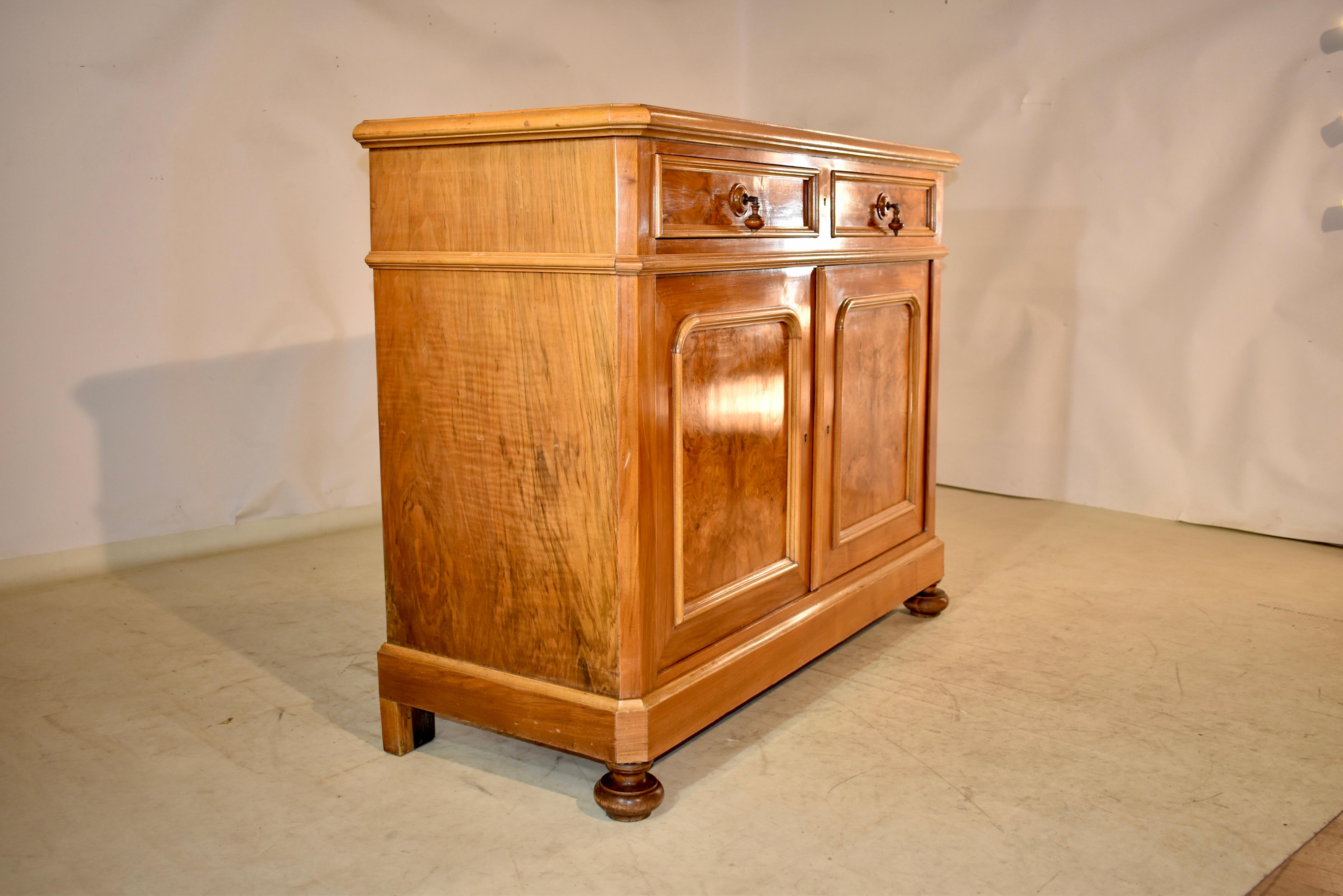 Maple 19th Century Louis Philippe Buffet For Sale