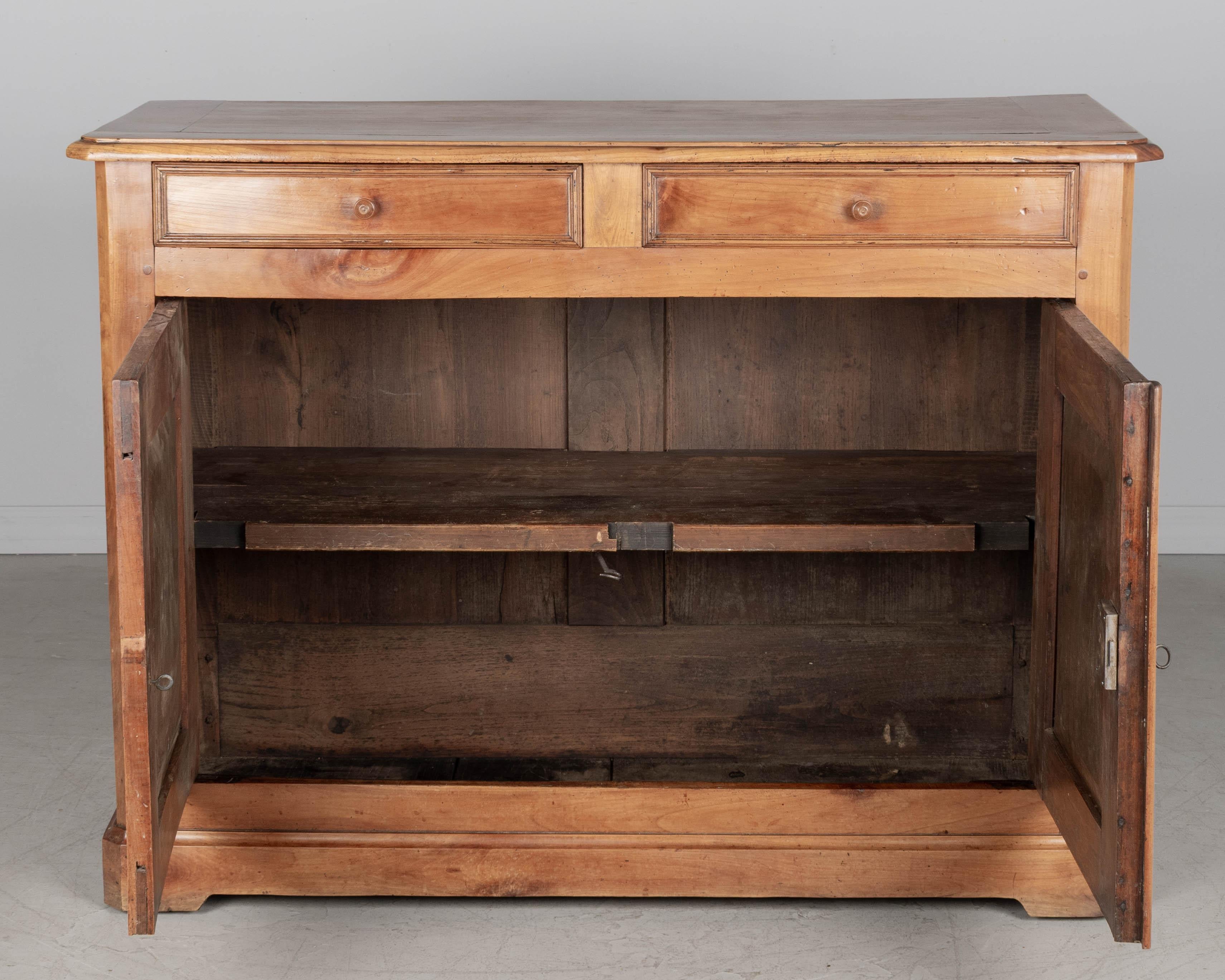 19th Century Louis Philippe Buffet or Sideboard In Good Condition For Sale In Winter Park, FL